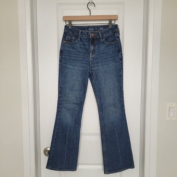 Old Navy Flare Jeans sz 0 Petite - Picture 4 of 6